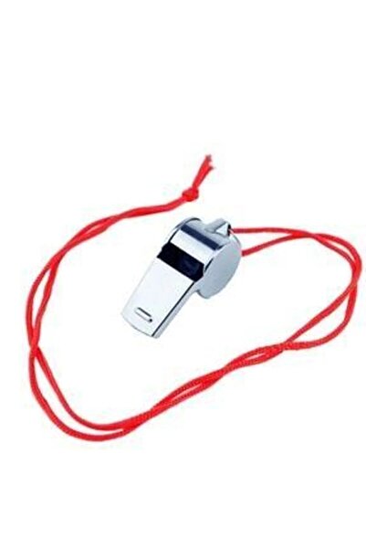 Gen-Of Renkli Ipli Metal Ipli Hakem Ve Deprem Düdüğü 1 Adet