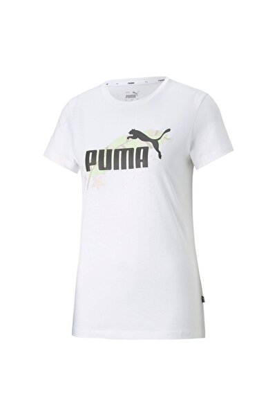 Puma Floral Vıbes Grafik Kadın Tişört