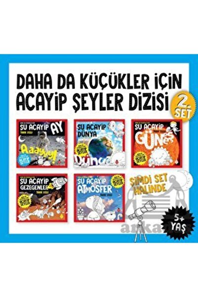 Uğurböceği Yayınları Daha Da Küçükler Için Acayip Şeyler Seti 2 (5 Kitap)