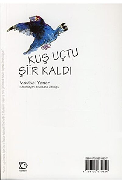 Uçanbalık Yayıncılık Kuş Uçtu Şiir Kaldı