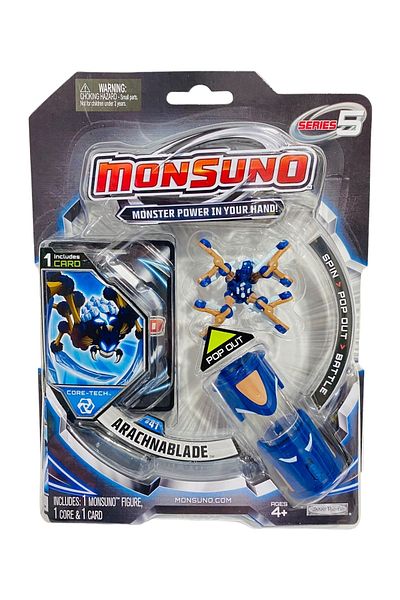tmtoysandmore لعبة كبسولة لشخصية Monsuno Arachnablade الأصلية