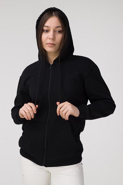 MODAGEN Unisex černý oversize cardigan