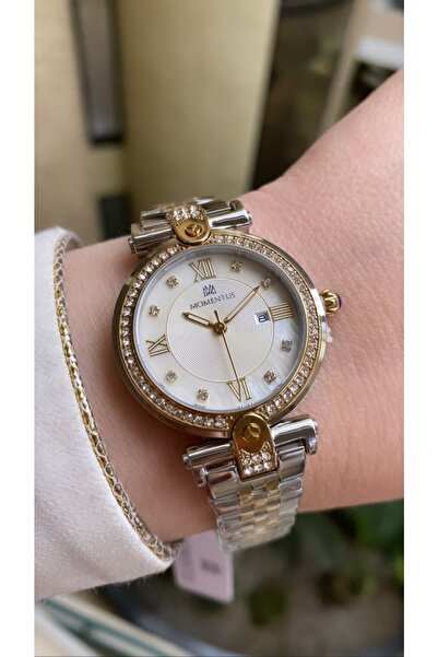 Momentus Ss249t-02sg Çelik Altın/çelik 34 Mm Kadın Kol Saati