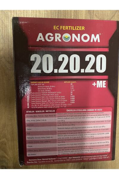 Agronom 20-20-20 1 kg Gübre