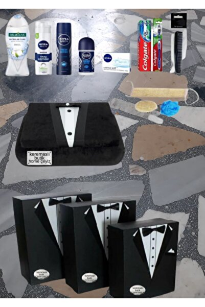 Palmolive Damat Söz Nişan Ceyız Sandıgı Bohca Seti - 3lü Kutu