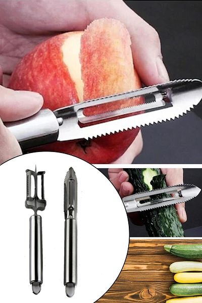Hayveys Stainless Steel 2-Piece Peeler Set (I-37)