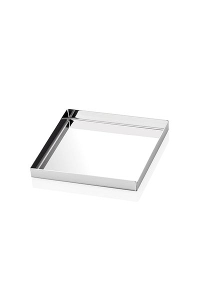 Narin Coffee Presentation Tray (WITHOUT HANDLES) - Plain - 14.5 X 14.5 Cm