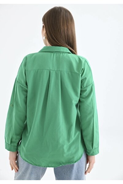 modasindoma Жіночий гольф з кишенями великого розміру