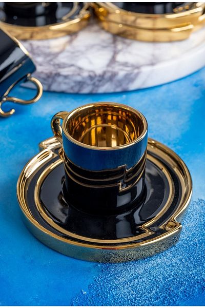 ACAR Sorin 6-Person Coffee Cup Set - 90 Ml