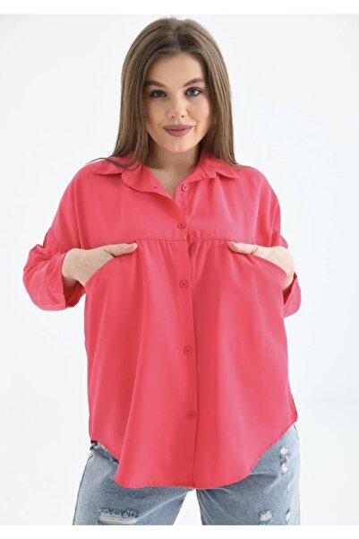 modasindoma Жіночий гольф з кишенями великого розміру