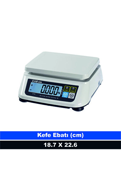 CAS Sw-ıı 15 Kg 2 Gr Tartım Terazisi (onaylı)