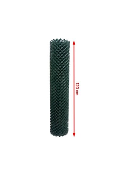CİHAN TEL ÇİT Cihan Çit Pvc Kaplı Örgü Tel Bahçe Çiti - 3,00 Mm Kalınlık 35x3...