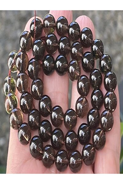 Moonstar Jewelry Dumanlı Kuvars Taşı Doğal Taş Dizi 8mm