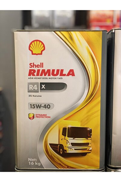 SHELL Rımula R4 X 15w-40 Ağır Hizmet Motor Yağı 18 Litre