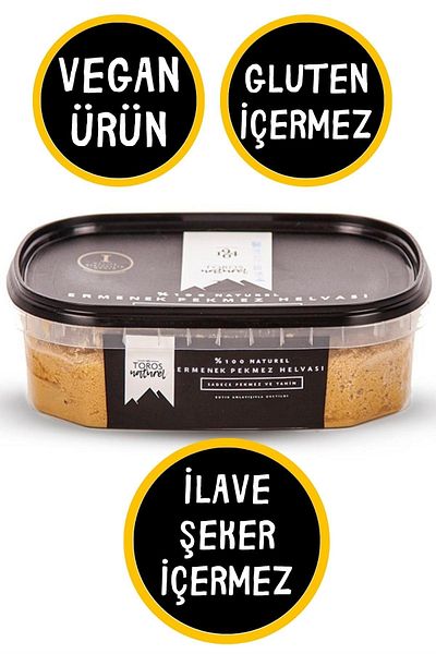 TOROS NATUREL Armenian Molasses Halva 300g