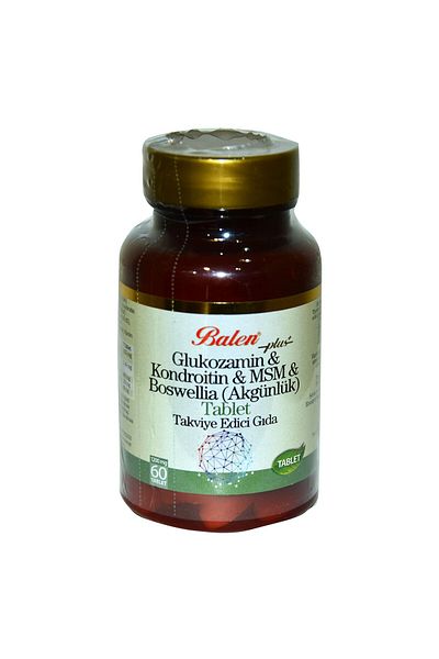 Balen Boswellia 60 Tablets - Glucosamine, Chondroitin Msm