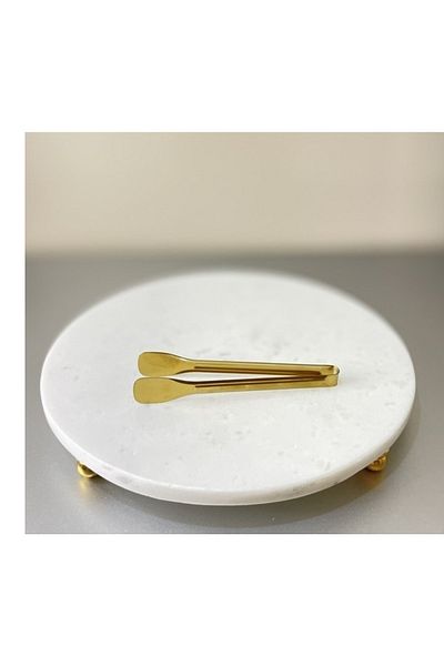 EMİNMUTFAK Dmr Life Sugar Tongs Gold - 1 Piece