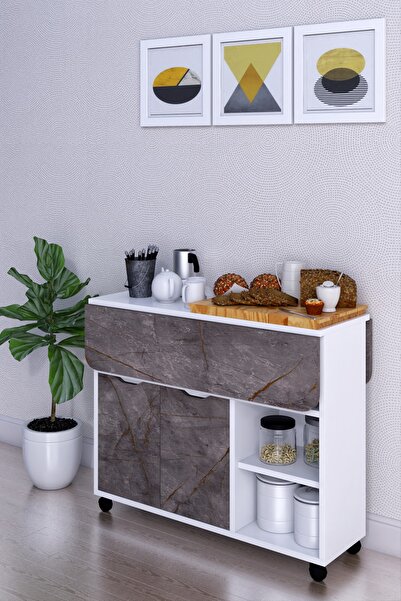 moka park avm Kelebek Masa Yemek Masası 2 Kapaklı Mutfak Masası