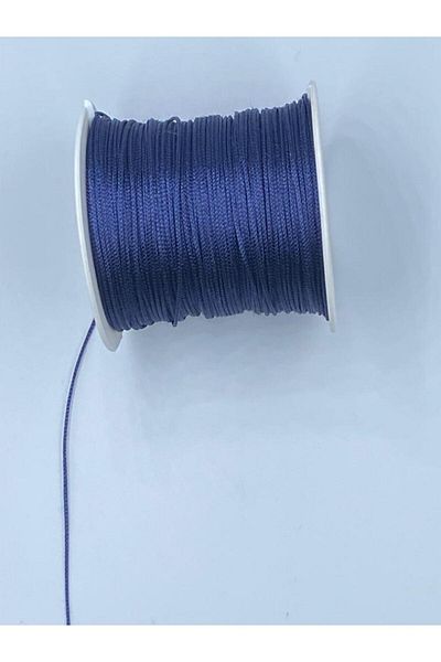Hobimos Σχοινί αλεξίπτωτου 1,0 mm ανθεκτικό στη θραύση 100 μέτρα Μπλε ναυτικό βραχιολάκι, κορδόνι χάντρες προσευχής