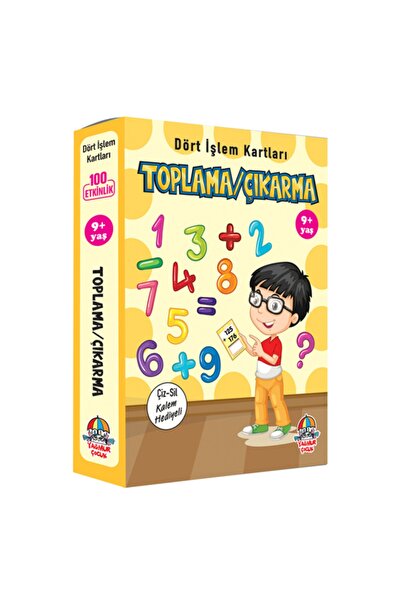 PARMAK ÇOÇUK Yağmur Çocuk Yyg Dört Işlem Kartları / Toplama-çıkarma (9+ Yaş)
