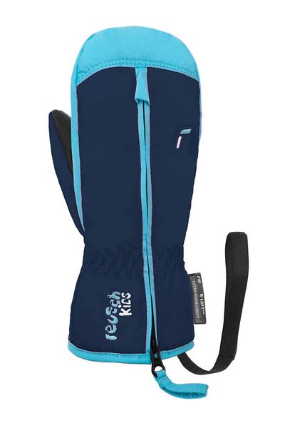 Reusch Ben Mitten Kids Navy Blue Ski Gloves