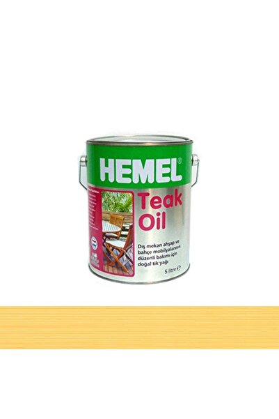 Hemel 10817 Teak Oil 5 Litre Tik Yağı