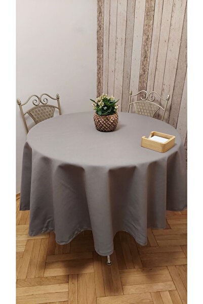 gonk Yuvarlak,,duck (sıvı Itici ,leke Tutmaz) Kumaş,masa Örtüsü