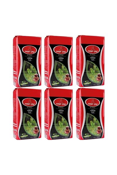 Neşe Çay Yörem Filiz 500 Gr - 6 Pieces