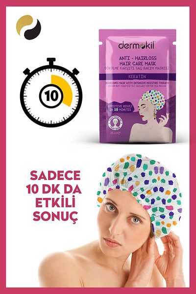 Dermokil Keratin Steam Hair Care Mask 35 ml
