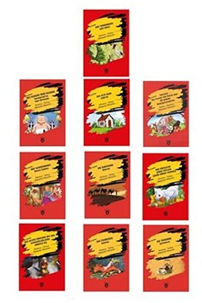 Dorlion Yayınları Almanca-türkçe Bakışımlı Hikaye Seti 10 Kitap