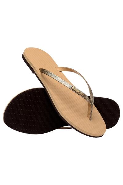 Havaianas Tu Glitter Fc Dourado Goplden 4148041-0570