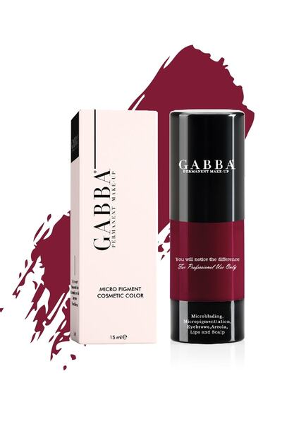GABBA PERMANENT MAKE-UP 335-rosy Pink Dudak Boyası Kalıcı Dudak Renklendirme ...