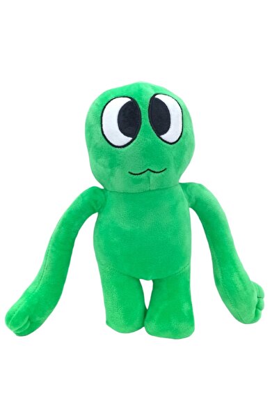 PopŞeker Rainbow Friends Peluş Oyuncak Yeşil Figür 26cm.
