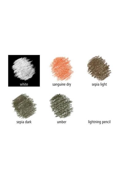 Staedtler Mars Lumograph Soft Pastel Pen Set of 6