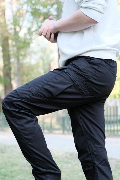 WearBear Black Tactical Pants