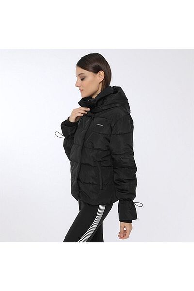 lumberjack Sn71 Κοντό γυναικείο παλτό Tummy 101044572 rsblack