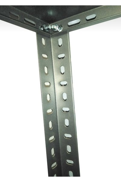 RafKing 2 Adet 1,50mm 200 Cm Galvaniz Çelik Raf Profil metalik