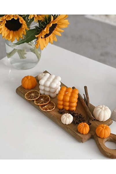 MUMBOX 2'li Halloween Bubble Turuncu Beyaz Set