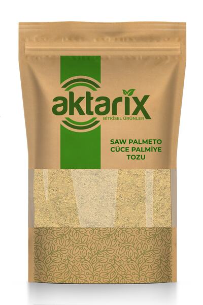 aktarix Cüce Palmiye - Saw Palmetto Otu Tozu Yeni Öğütülmüş 25 Gr