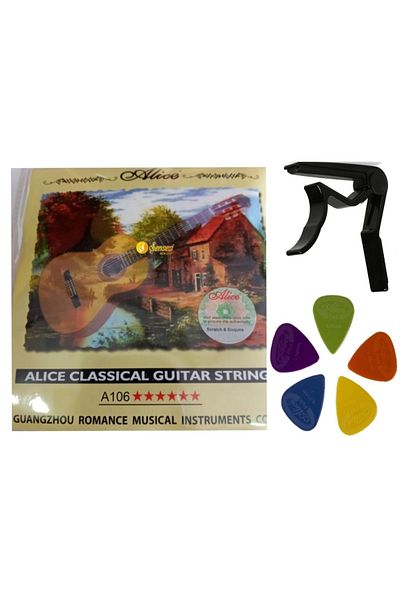 şenses müzik market Σετ χορδών Alice Classic Guitar Σετ 3 τεμ
