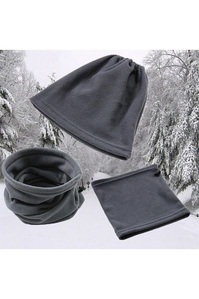 Tina Κασκόλ Winter Fleece Γιακάς λαιμού Beanie Θερμικός λαιμός Θερμικός λαιμός Bandana Ανδρικά γυναικεία καπέλο μάσκα προσώπου