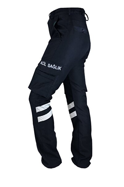 İBA MEDİKAL Yeni Acil Sağlık Personeli 4 Mevsim Harman Gabardin Pantalon