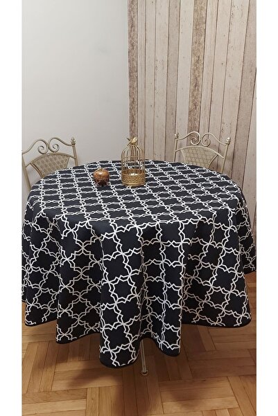 gonk Round Duck (LIQUID PUSHER, SPOT-PROOF) Fabric, Table Cloth