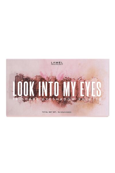 Lamel Cosmetics Lamel Eyeshadows Look Into My Eyes Göz Farı Paleti 15,12g