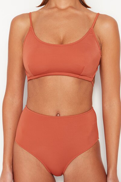 Trendyol Collection Πλακάκι Bralette Bikini Top TBESS22BU0034