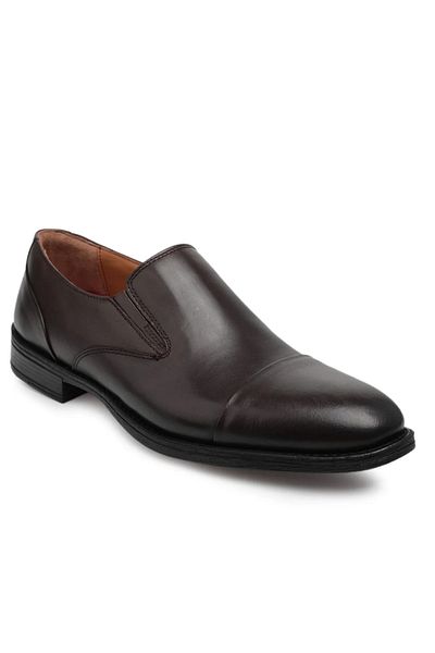 Forelli Pantofi ocazional pentru bărbați din piele naturală Eva Sole Era 40617 maro