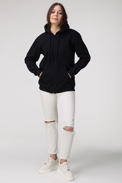 MODAGEN Unisex černý oversize cardigan