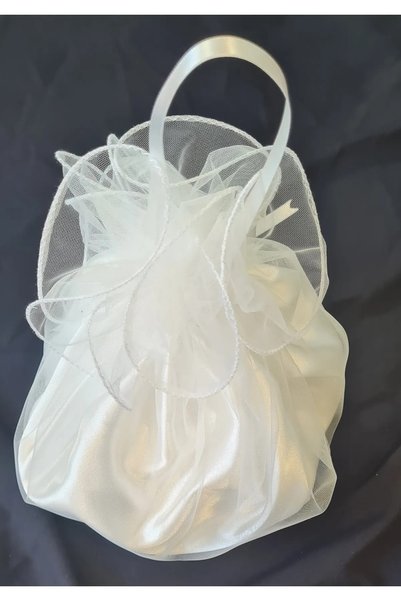 SCKN Aksesuar Bridal Jewelry Pouch Satin Jewelry Pouch