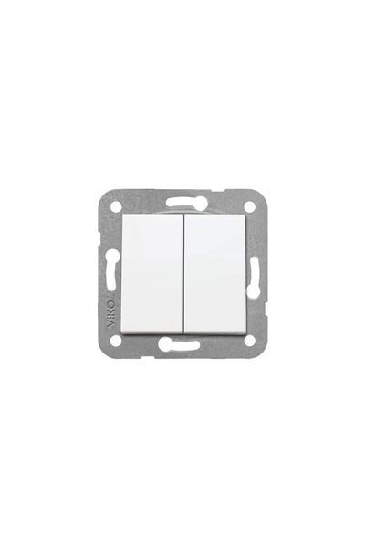 VİRALİGHTİNG Viko Karre White 10 Pieces Commutator Switch