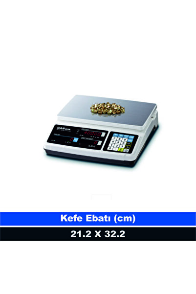 CAS Pr-c 30 Kg 1 Gr Adet Sayım Terazisi (onaysız)